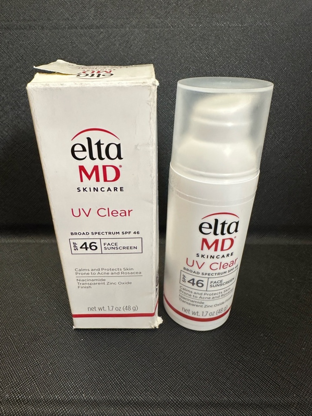 Elta MD UV Clear Face Sunscreen SPF 46 Oil-free Sunscreen 1.7oz EXP:03/2027